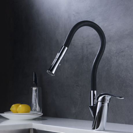 Nuevo estilo de latón, cromo, grifos para fregadero, grifo de cocina