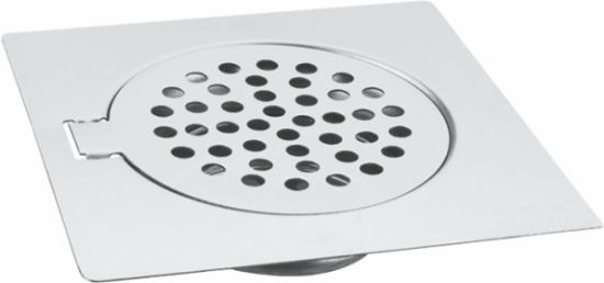 Trampa de piso de latón para baño para drenaje (150 * 150 mm)