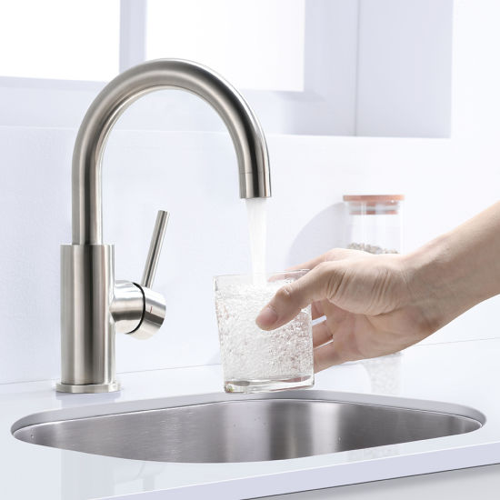 Grifo de fregadero de barra, grifo de fregadero de cocina pequeño, grifo de baño