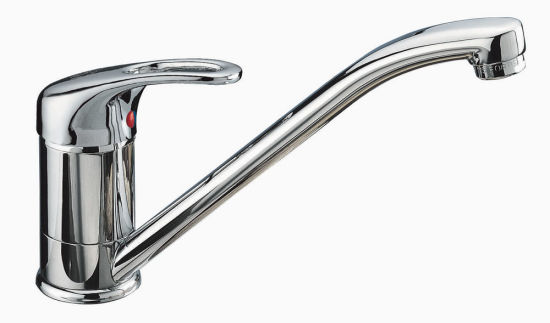 Grifo para lavabo frío, baño pequeño, latón, cromo (101116)