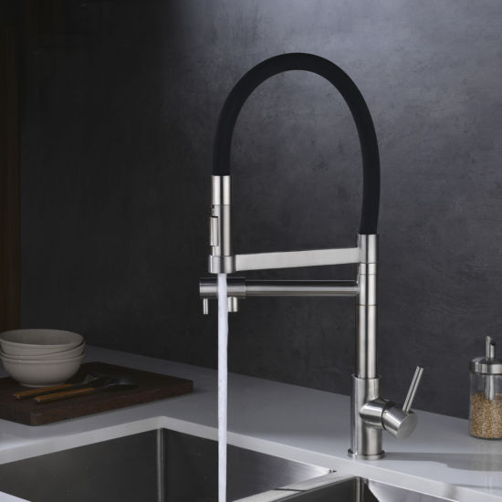 Grifo de agua purificada, 3 vías, grifo de cocina, función negra